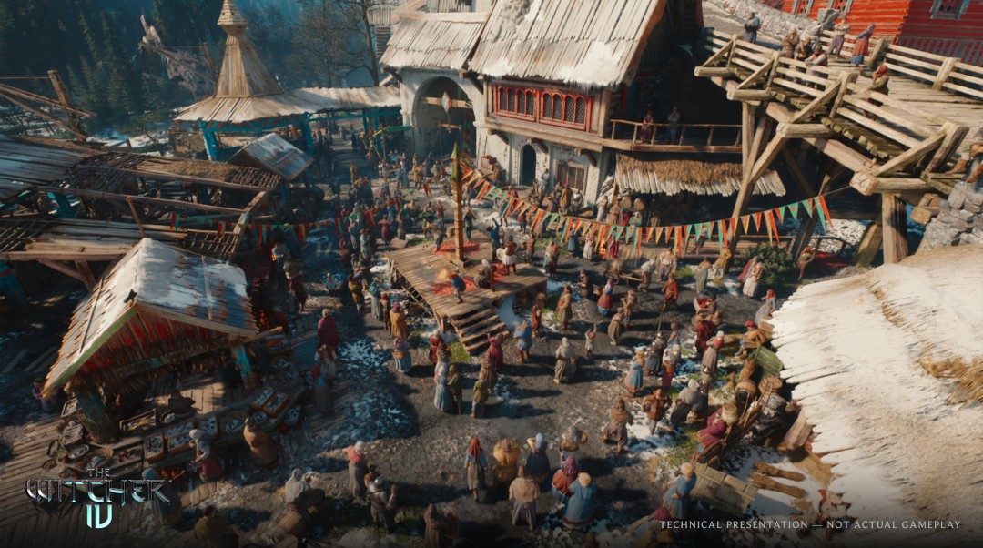 《巫师4》CG动画 PS5展示虚幻5惊人Demo：光追60FPS